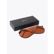 8000 Eyewear 8M2/L Sunglasses Grafite Box and Pouch Leather