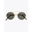 8000 Eyewear 8M6 Sunglasses Gold Shiny Front View 1
