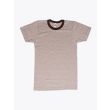 American Apparel M434 Men’s S/S Gym T-shirt Mélange Dark Chocolate/Brown Front View