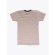 American Apparel M434 Men’s S/S Gym T-shirt Mélange Dark Chocolate/Brown Back View