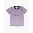 American Apparel M434 Men’s S/S Gym T-shirt Mélange Eggplant/Eggplant Front View