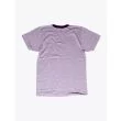 American Apparel M434 Men’s S/S Gym T-shirt Mélange Eggplant/Eggplant Back View