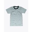 American Apparel M434 Men’s S/S Gym T-shirt Mélange Forest/Forest Front View