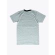 American Apparel M434 Men’s S/S Gym T-shirt Mélange Forest/Forest Back View
