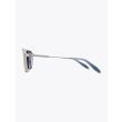 Akoni Sunglasses Hera Aviator Black Palladium/Silver side view