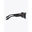 Akoni Lynx Cat-Eye Black Sunglasses side view