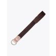 Anderson's Leather-Trimmed Elasticated AF2969 Belt Brown Front View