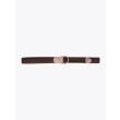Anderson's Leather-Trimmed Elasticated AF2969 Belt Brown Horizontal View