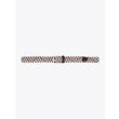 Anderson's Suede-Trimmed Elasticated Belt Brown-White-Beige Horizontal View