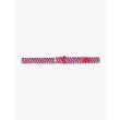 Anderson's Suede-Trimmed Elasticated Belt White-Red-Blue Front View