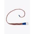 Anderson's Leather-Trimmed Elasticated Belt 6 Colors Zig-Zag View