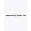 Anderson's Suede-Trimmed Elasticated Belt Black-White-Silver-Brown Horizontal View 