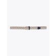 Anderson's Suede-Trimmed Elasticated Belt Blue-Gold-Pink-Gray Horizontal View