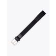 Anderson's Leather-Trimmed Elasticated AF2984 Belt Black Front View