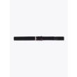Anderson's Leather-Trimmed Elasticated AF2984 Belt Black Horizontal View