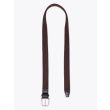 Anderson's Leather-Trimmed Elasticated AF3019 Belt Brown Open View