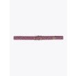 Anderson's Leather-Trimmed Elasticated Belt Pink-Gold-Blue Horizontal View