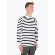 Armor-Lux Fouesnant Striped Sailor Sweater Nature/Rich Navy Right Quarter