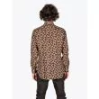 Barba Napoli Shirt Button-Down Collar Floral-Print Linen Brown 6