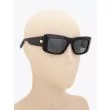 Balmain Sunglasses Envie D-Frame Black/Gold with three-quarter view mannequin