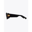 Balmain Sunglasses Envie D-Frame Black/Gold side view
