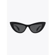 Balmain Jolie Cat-Eye Sunglasses Black/Gold Front View