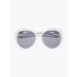 Balenciaga Hybrid Butterfly Sunglasses White / White 1