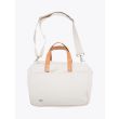 BLK Pine Workshop | Briefcase Canvas/Leather Natural Front with Strap