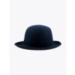 Borsalino Hat Medium-Brimmed Traveller Rabbit-Felt Navy Blue 4