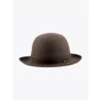 Borsalino Hat Medium-Brimmed Traveller Rabbit-Felt Brown 1