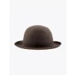 Borsalino Hat Medium-Brimmed Traveller Rabbit-Felt Brown 2