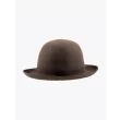 Borsalino Hat Medium-Brimmed Traveller Rabbit-Felt Brown 4