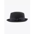 Borsalino Hat Small-Brimmed Alessandria Rabbit-Felt Anthracite Dark Grey 2