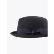 Borsalino Hat Small-Brimmed Alessandria Rabbit-Felt Anthracite Dark Grey 3