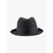 Borsalino Hat Small-Brimmed Alessandria Rabbit-Felt Anthracite Dark Grey 5