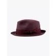 Borsalino Hat Small-Brimmed Alessandria Rabbit-Felt Red Violet 2