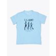 Blue Rey US Army T-shirt Celeste Front
