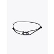 Barbara Zuna-Kratky Pearly Circle Silver Blackened Ring 15 Cord Bracelet Black 2