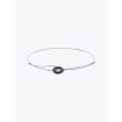 Barbara Zuna-Kratky Smooth Silver Blackened Ring 11 Cord Bracelet Silver / Blue 2