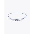 Barbara Zuna-Kratky Smooth Silver Blackened Ring 13 Cord Bracelet Indigo 2