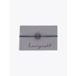 Barbara Zuna-Kratky Smooth Silver Blackened Ring 13 Cord Bracelet Indigo 1