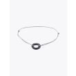 Barbara Zuna-Kratky Smooth Silver Blackened Ring 13 Cord Bracelet Silver 2