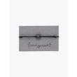 Barbara Zuna-Kratky Smooth Silver Blackened Ring 15 Cord Bracelet Black 1