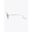 Cutler and Gross 1266 Aviator Sunglasses Palladium Plated with Pale Green Lens 3