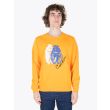 Carven Cricket Molleton Sweat Orange Vif Full View 