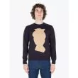 Carven Pull Vallauris Knit Pullover Marine Full View 