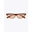 Christian Roth Rina Sunglasses Amber Smoke – White Gold 1