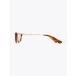 Christian Roth Rina Sunglasses Amber Smoke – White Gold 3