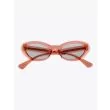 Christian Roth Round-Wav Sunglasses Burgundy Glitter - Rose Crystal 1
