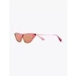 Christian Roth Rina Sunglasses Crystal Rose – Rose Gold 2